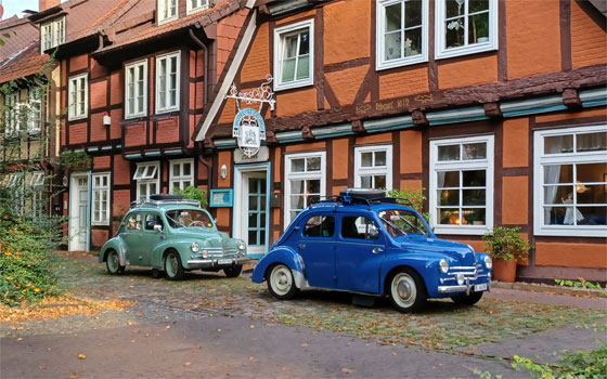 Oldtimer Renault Heck 50er Jahre in Celle